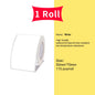 Marklife P50/S2/D100/D200 White Sticker Papers Waterproof Paper Adhesive Label Anti-Oil For Mini Portable Thermal Printer