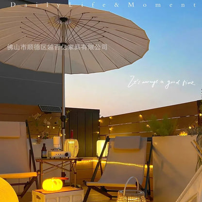 Cross-border outdoor  mid-column  outdoor sun  camping  courtyard leisure  B & B garden