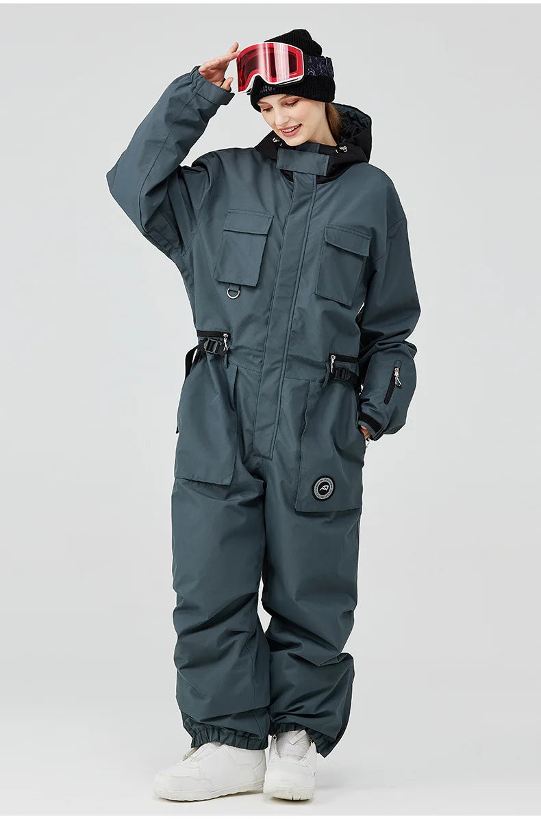 Men and Women Snow Wear, Snowboarding Suit, Snow Ski Jumpsuit, Ski Suit Overalls, Snow Outfit, Ski Suit Adult, Colorful SnowSuit