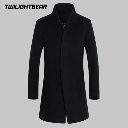 Oversized Men's Wool Overcoat 5XL High Quality Business Casual Winter Jacket Coat Men Clothing Woolen Coats A2F6009