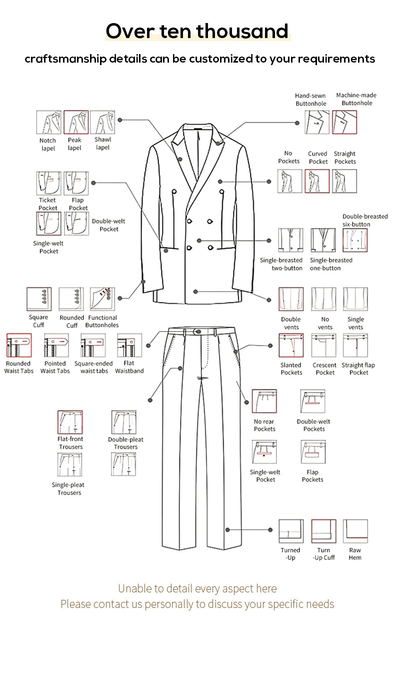 Men's Overcoat Warm Thick 100% Wool Double Breasted Navy Blue Slim Fit Luxury Business Long Coat Custom
