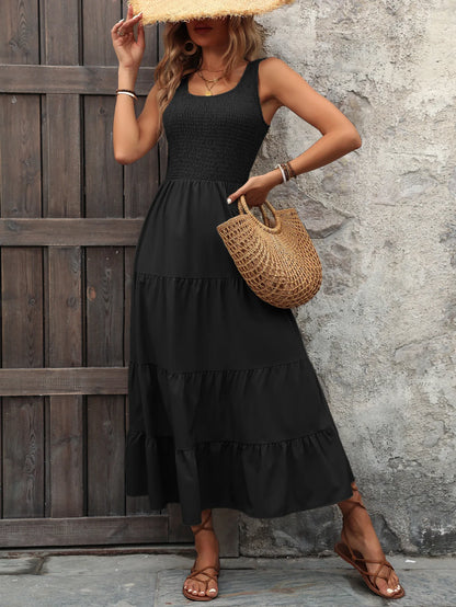 Women's Nursing Maxi Dress : Summer Sleeveless, Elegant Long Dress