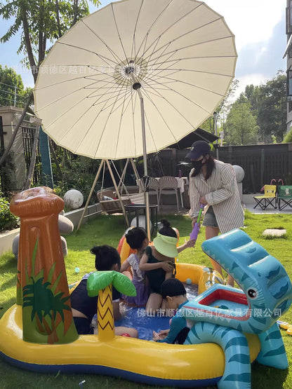 Cross-border outdoor  mid-column  outdoor sun  camping  courtyard leisure  B & B garden