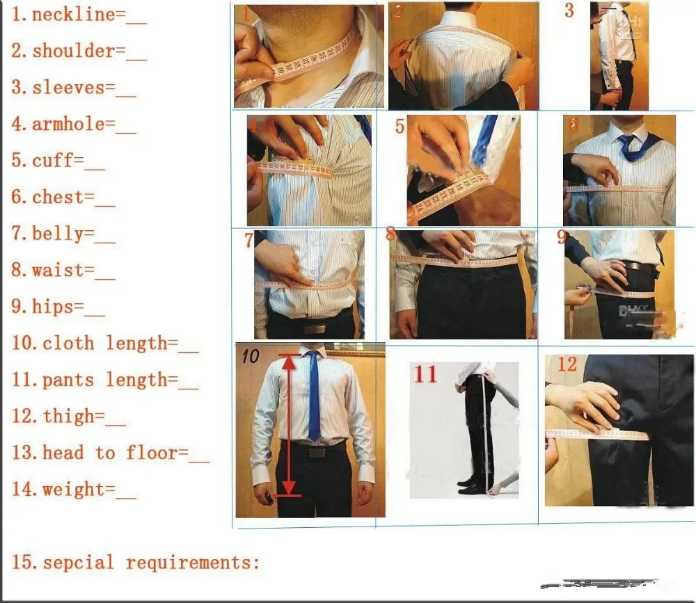 Men's Suits Solid 2 Pieces Plus Size Wedding Daily Business Formal Men Suits Tailored Silm Fit Double Breasted 6 Buttons