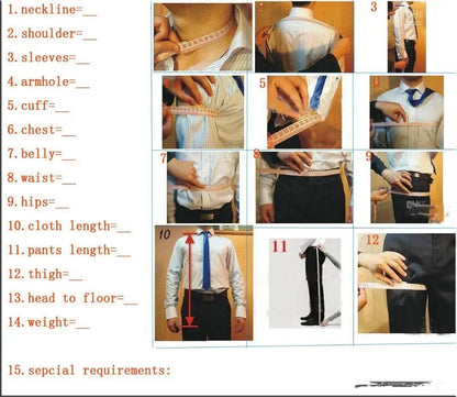 Men's Suits Solid 2 Pieces Plus Size Wedding Daily Business Formal Men Suits Tailored Silm Fit Double Breasted 6 Buttons