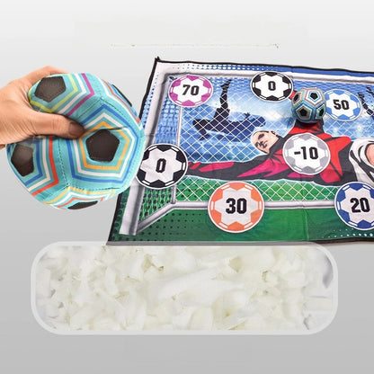Soccer Game Mat Set Outdoor Indoor Soccer Toys Multiplayer Football Goal Shooting Leisure Sport Fun Indoor and Outdoor