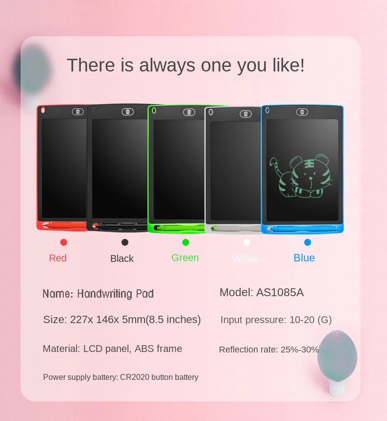 4.4/8.5/10/12 inch LCD Drawing Tablet Kids Drawing Board Doodle Electronic Writing Pad Drawing Tool Educational Toys Kids Gift