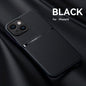 Litchi Pattern PU Leather Phone Case For Iphone15promax With Built-in Magnetic Suction 14 Promax Luxury Style 11 PU Leather 13 Promax Full Package Fall Protection Case