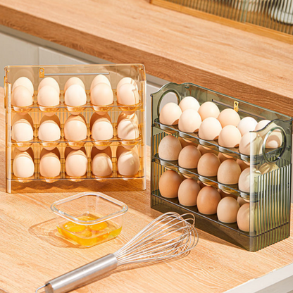 Flip-Top Egg Organizer