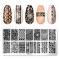 Professional Nail Transfer Tool with Nail Enhancement Templates - Odorless DIY Manicure & Pedicure System for Salon & Use, Temporary/Permanent Nail Stamping Press Plate