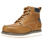 NINGO Men'S Soft Toe Work Boots - 6" Waterproof Slip Resistant Safety Shoes for Construction & Industrial Work