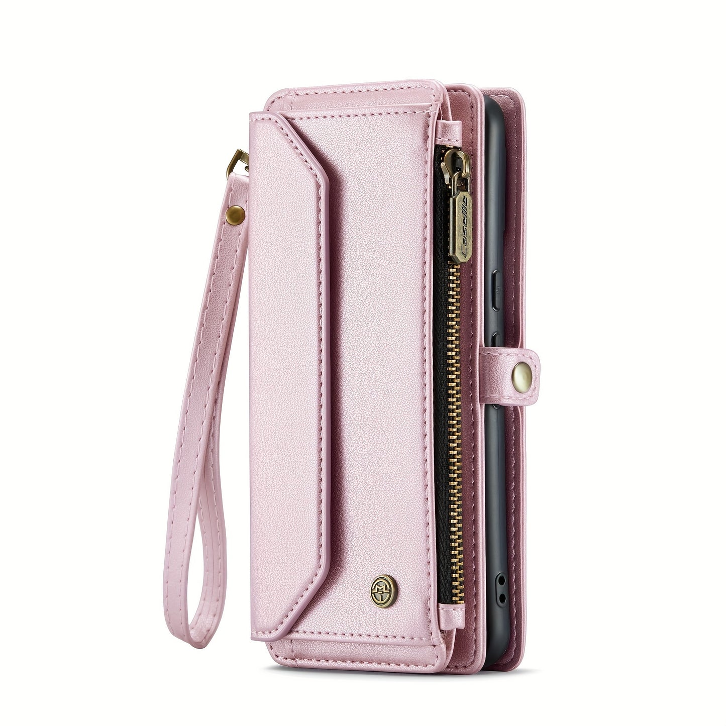 New Wallet Phone Case Wrist Shoulder Strap Lanyard Flip Magnetic Clasp Card Holder Kickstand Women Small Crossbody Handbag For Samsung Galaxy Note10+ 20 S24 S23 S22 S21 S20 S10 Plus Ultra FE Coin Purse A01 A04 A12 A13 A14 A22