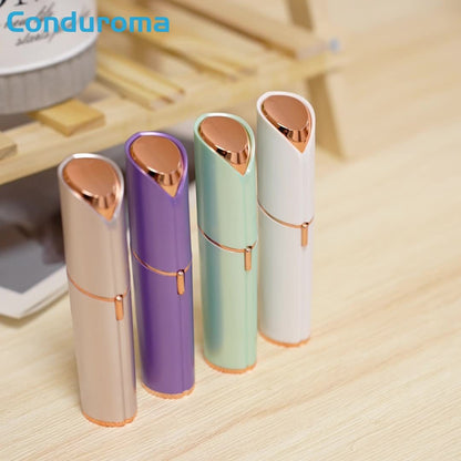 Women's Painless Hair Remover, Battery Powered Facial Hair Remover