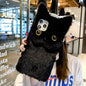Winter Fashion Warm Cute Cat Plush Women's Phone Case Suitable For IPhone 15 Pro Max Phone Case