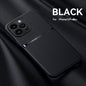 Litchi Pattern PU Leather Phone Case For Iphone15promax With Built-in Magnetic Suction 14 Promax Luxury Style 11 PU Leather 13 Promax Full Package Fall Protection Case