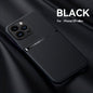 Litchi Pattern PU Leather Phone Case For Iphone15promax With Built-in Magnetic Suction 14 Promax Luxury Style 11 PU Leather 13 Promax Full Package Fall Protection Case