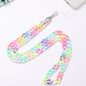 1pc Color Acrylic Cross-body 120cm/ 47.24inch Chain Phone Case Jewelry Pendant Shoulder Strap Chain
