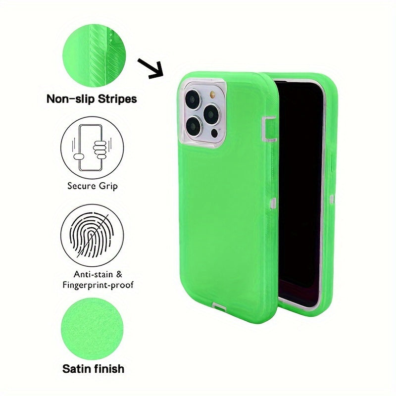 Durable Shockproof Protection With A Matte Transparent Phone Case For IPhone 6/7/8/SE2/SE3/11/12/13/14/15 Pro