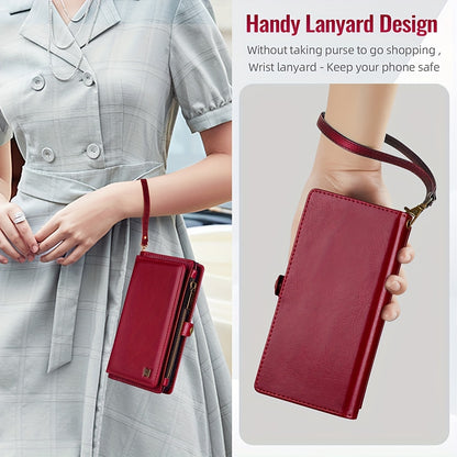 Wallet Zipper Magnetic Handbag Phone Case For IPhone 11 12 13 14 15 Pro Plus ProMax