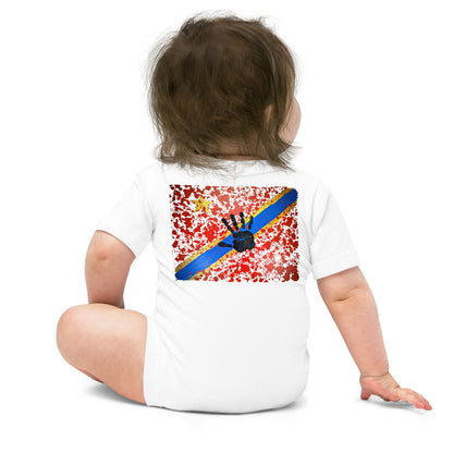 FREE CONGO Baby short sleeve one piece