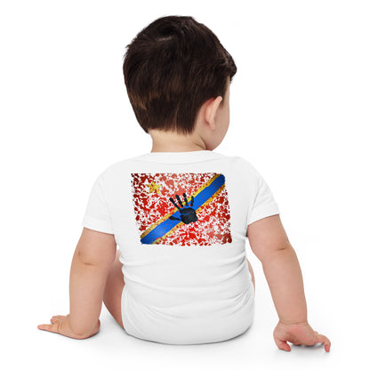 FREE CONGO Baby short sleeve one piece