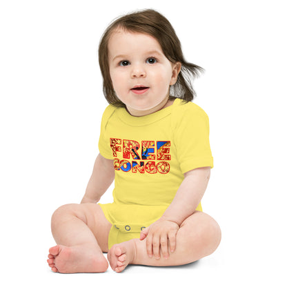 FREE CONGO Baby short sleeve one piece