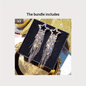 Jewelry for Women Featuring Long Tassel Earrings with a Silvery Pentagram Star Design, Perfect As Party Gifts.