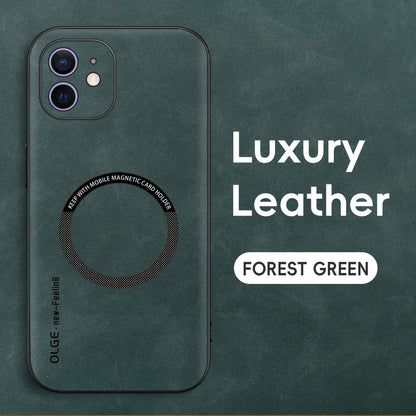 Yamba Artificial Leather Magnetic Phone Case Suitable For IPhone 15promax/15pro/15plus/15/14pro/13pro/13/12 Protective Case
