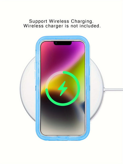 Durable Shockproof Protection With A Matte Transparent Phone Case For IPhone 6/7/8/SE2/SE3/11/12/13/14/15 Pro