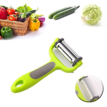 1 Pc Multifunctional Paring Knife 3-in-1 Rotary Peeler Grater Convenient Melon Planer