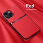 Litchi Pattern PU Leather Phone Case For Iphone15promax With Built-in Magnetic Suction 14 Promax Luxury Style 11 PU Leather 13 Promax Full Package Fall Protection Case