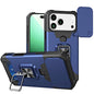 Heavy-Duty Shockproof Phone Case with a Metal Stand And Card Slot, Compatible with for iphone 17 Pro Max, 16 Pro Max, 15 Pro Max, And 14 Pro Max.