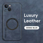 Yamba Artificial Leather Magnetic Phone Case Suitable For IPhone 15promax/15pro/15plus/15/14pro/13pro/13/12 Protective Case