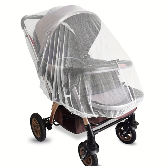 Portable Mosquito Net Suitable for Strollers, Bassinets & Cradles - Breathable Baby Bug Proof Net for Travel, Durable & Machine-Washable Mosquito Net for Stroller, Playard, Pack N Play, for stroller Mosquito Net (for stroller