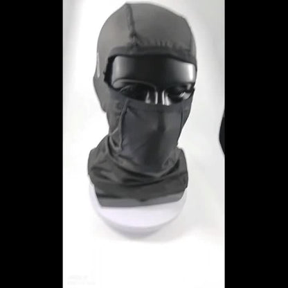 Breathable & Warm Motorcycle Riding Neck Gaiter - Adjustable Ear Loops, Full Face Coverage for Winter, Skiing, And Street Bikes, Skiing Accessory, Sleek Design, Flexible Fit