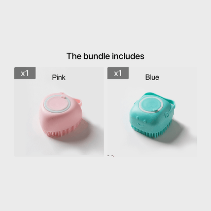 Soft Dog Brush Pet Shampoo Massager Bath Bathroom Puppycat Washing Grooming Shower Brush