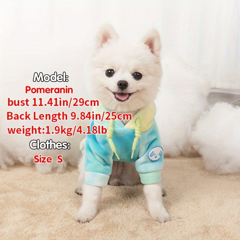 Cozy Pet Hoodie - Warm Winter Sweatshirt with Hat for Small and Medium Dogs and Cats