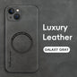 Yamba Artificial Leather Magnetic Phone Case Suitable For IPhone 15promax/15pro/15plus/15/14pro/13pro/13/12 Protective Case