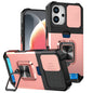 Heavy-Duty Shockproof Phone Case with a Metal Stand And Card Slot, Compatible with for iphone 17 Pro Max, 16 Pro Max, 15 Pro Max, And 14 Pro Max.