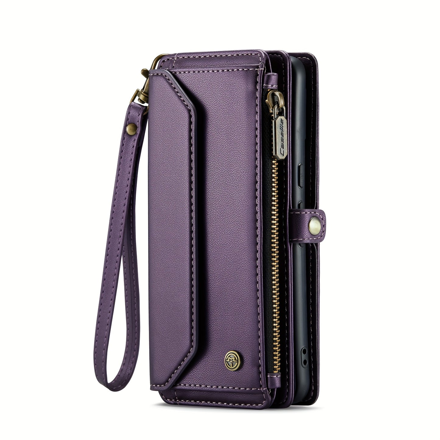 New Wallet Phone Case Wrist Shoulder Strap Lanyard Flip Magnetic Clasp Card Holder Kickstand Women Small Crossbody Handbag For Samsung Galaxy Note10+ 20 S24 S23 S22 S21 S20 S10 Plus Ultra FE Coin Purse A01 A04 A12 A13 A14 A22