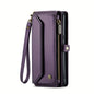 New Wallet Phone Case Wrist Shoulder Strap Lanyard Flip Magnetic Clasp Card Holder Kickstand Women Small Crossbody Handbag For Samsung Galaxy Note10+ 20 S24 S23 S22 S21 S20 S10 Plus Ultra FE Coin Purse A01 A04 A12 A13 A14 A22
