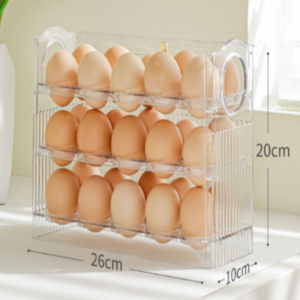 Flip-Top Egg Organizer