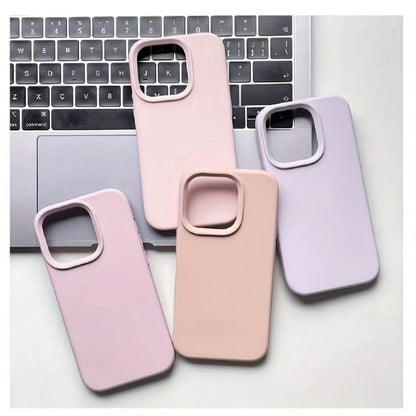 Premium Liquid Silicone Phone Case - Durable & Shockproof Protection for iPhone Series - Anti-Slip, Flexible, and Slim-Fit Design