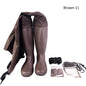 Waterproof Nylon PVC Coating Hip Wader - 1 Pair Brown Outdoor Pants for Farming/Fishing - Drying Hook and Waterproof Phone Case