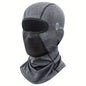 Breathable & Warm Motorcycle Riding Neck Gaiter - Adjustable Ear Loops, Full Face Coverage for Winter, Skiing, And Street Bikes, Skiing Accessory, Sleek Design, Flexible Fit
