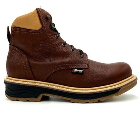 Industrial Work Boots, Oil-Slip Resistant, Anti-Fatigue Sole, Classic Style, Welt Construction Leather Footwear Deli