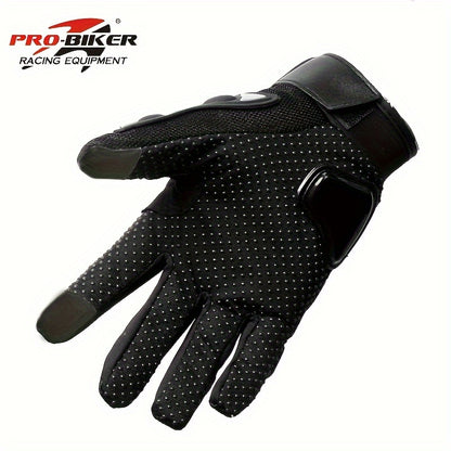 Suitable For Motorcycles, Road Bikes, Off-road Motorcycles, Spring, Summer, Autumn, And Winter Unisex Finger Touch Screen Gloves For Men And Women, Breathable Cycling Gloves, Motorcycle Gloves, Bicycle Gloves.