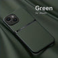 Litchi Pattern PU Leather Phone Case For Iphone15promax With Built-in Magnetic Suction 14 Promax Luxury Style 11 PU Leather 13 Promax Full Package Fall Protection Case